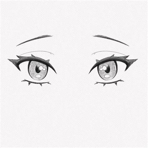 dibujar ojos de anime